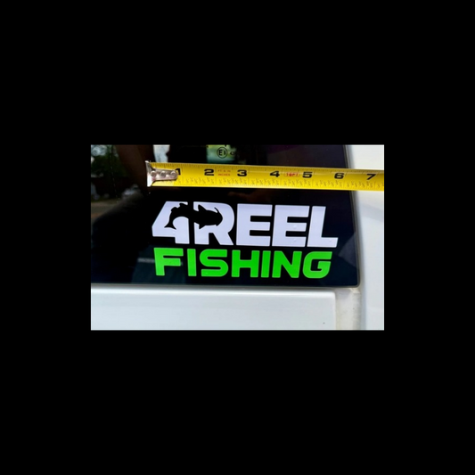 4REEL Fishing Decal (Small)